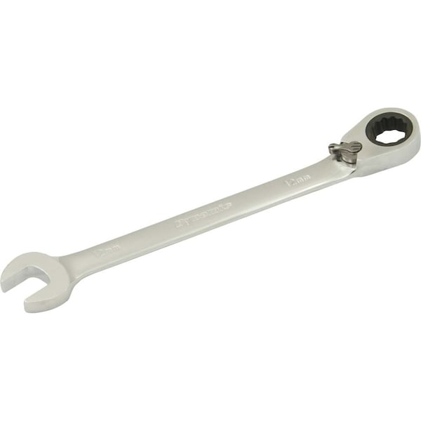 Tools 12mm Reversible Combination Ratcheting Wrench